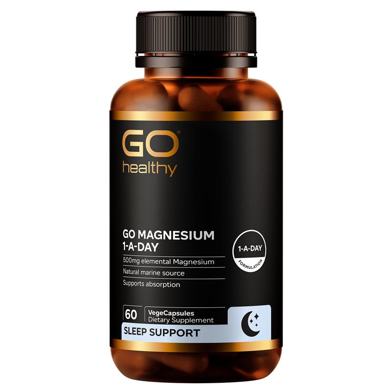 GO Healthy Go Magnesium 500mg 1-A-Day