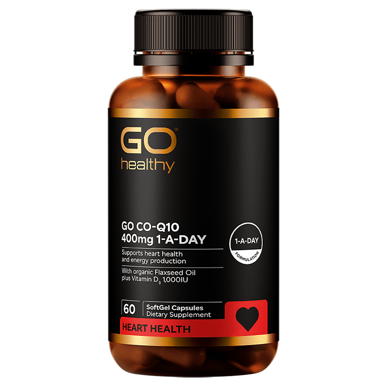 GO Healthy Go Co-Q10 400mg 1-A-Day,CoenzymeQ10,OCARE NZ