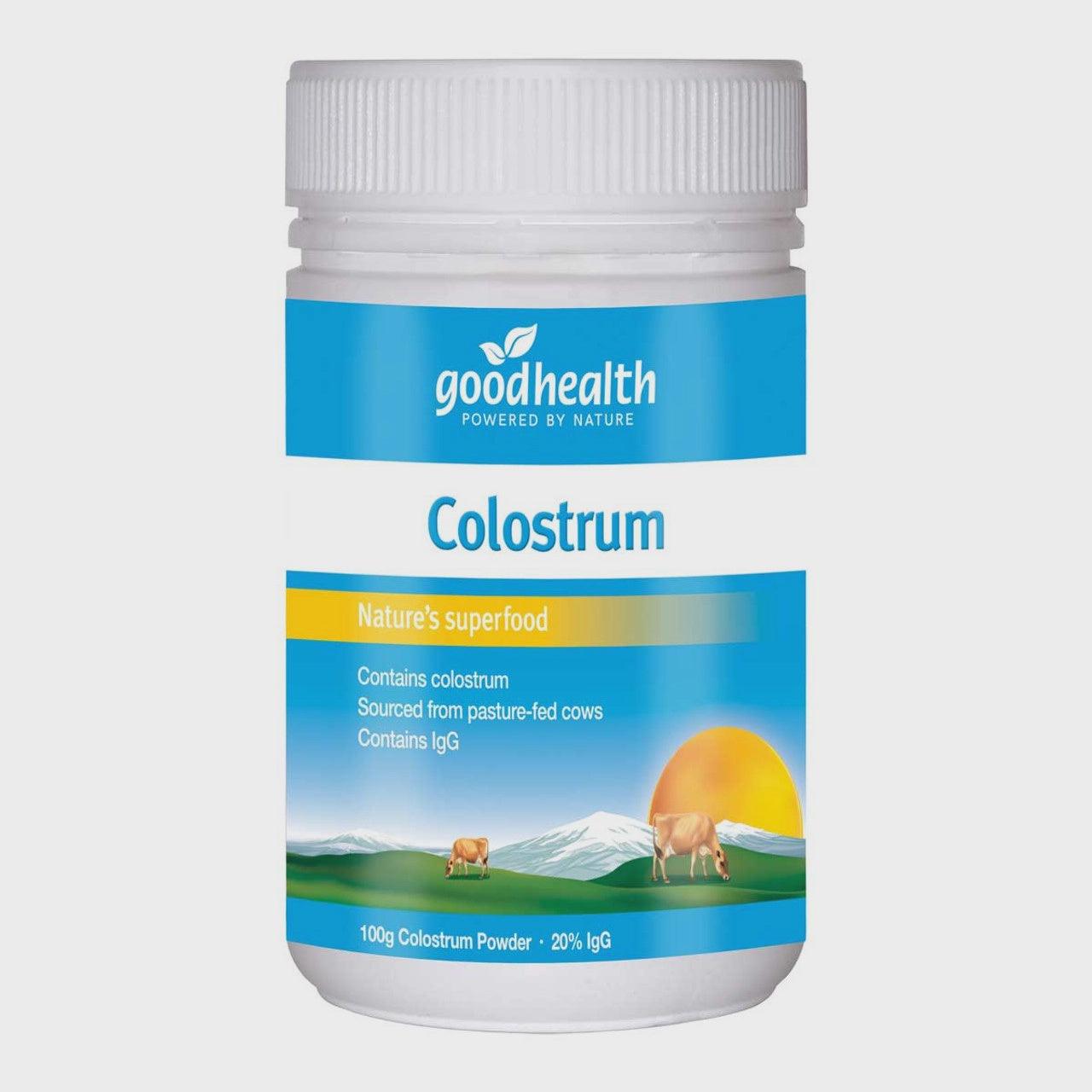 Good Health 100% Pure Colostrum Powder 100g,Colostrum,OCARE NZ