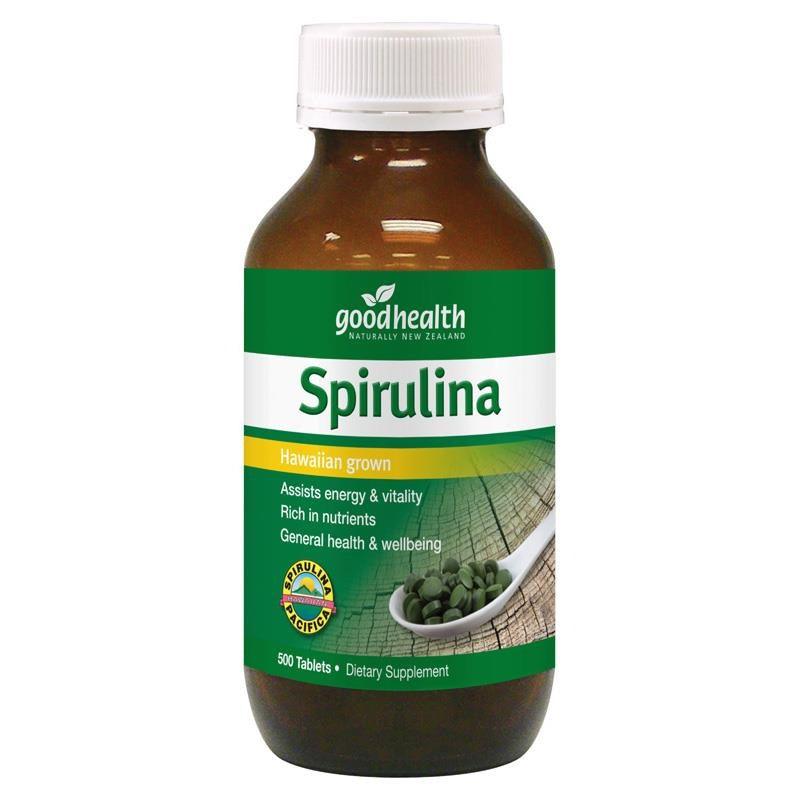 Good Health Spirulina 500 Tablets,Mixed Herbs,OCARE NZ