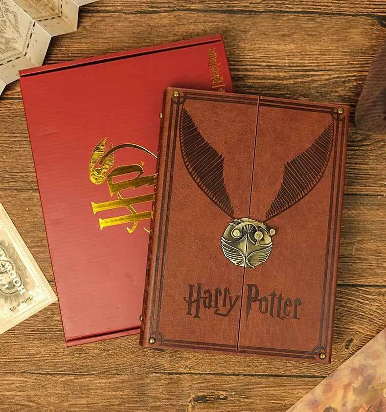 Harry Potter Metal Hinge Notebook