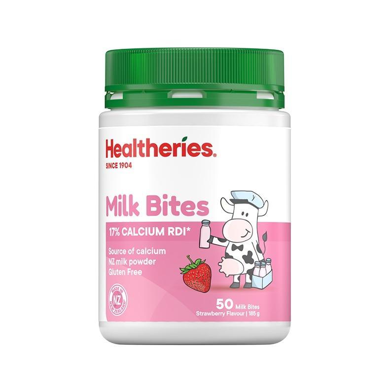 Healtheries Milk Bites Strawberry Flavour 50 Bites,