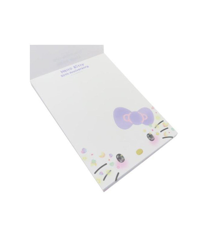 Sanrio Hello Kitty A6 Memo Pad 50th Anniversary