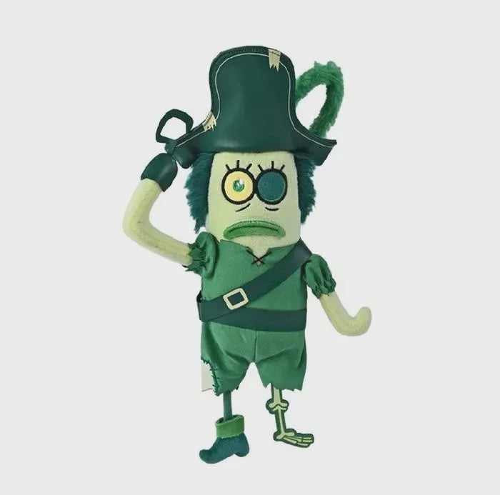 SpongeBob SquarePants Pirate Fish Plush