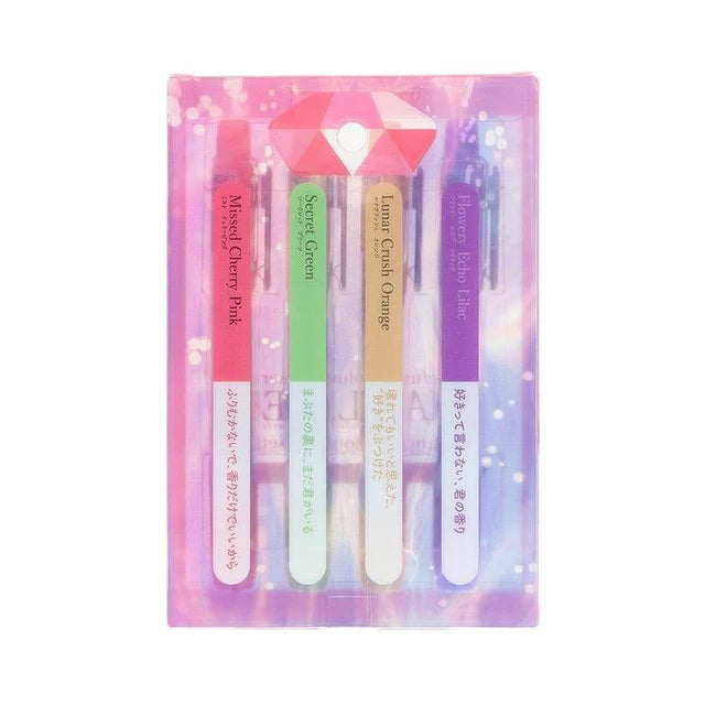 Sun-Star Stationery KAOLINE Perfume Color Marker 4-Piece Set