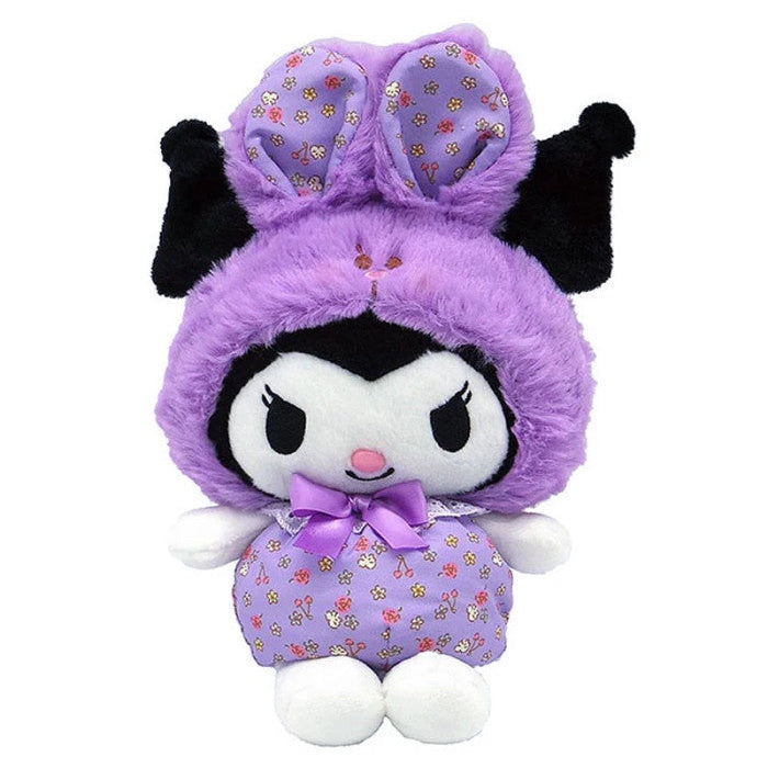 Sanrio Kuromi Darling Daisies Series 9 Inches Flower Bunny Plush