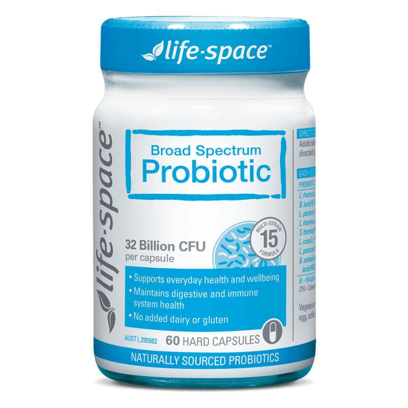 Life Space Broad Spectrum Probiotic 60 Capsules, Probiotics