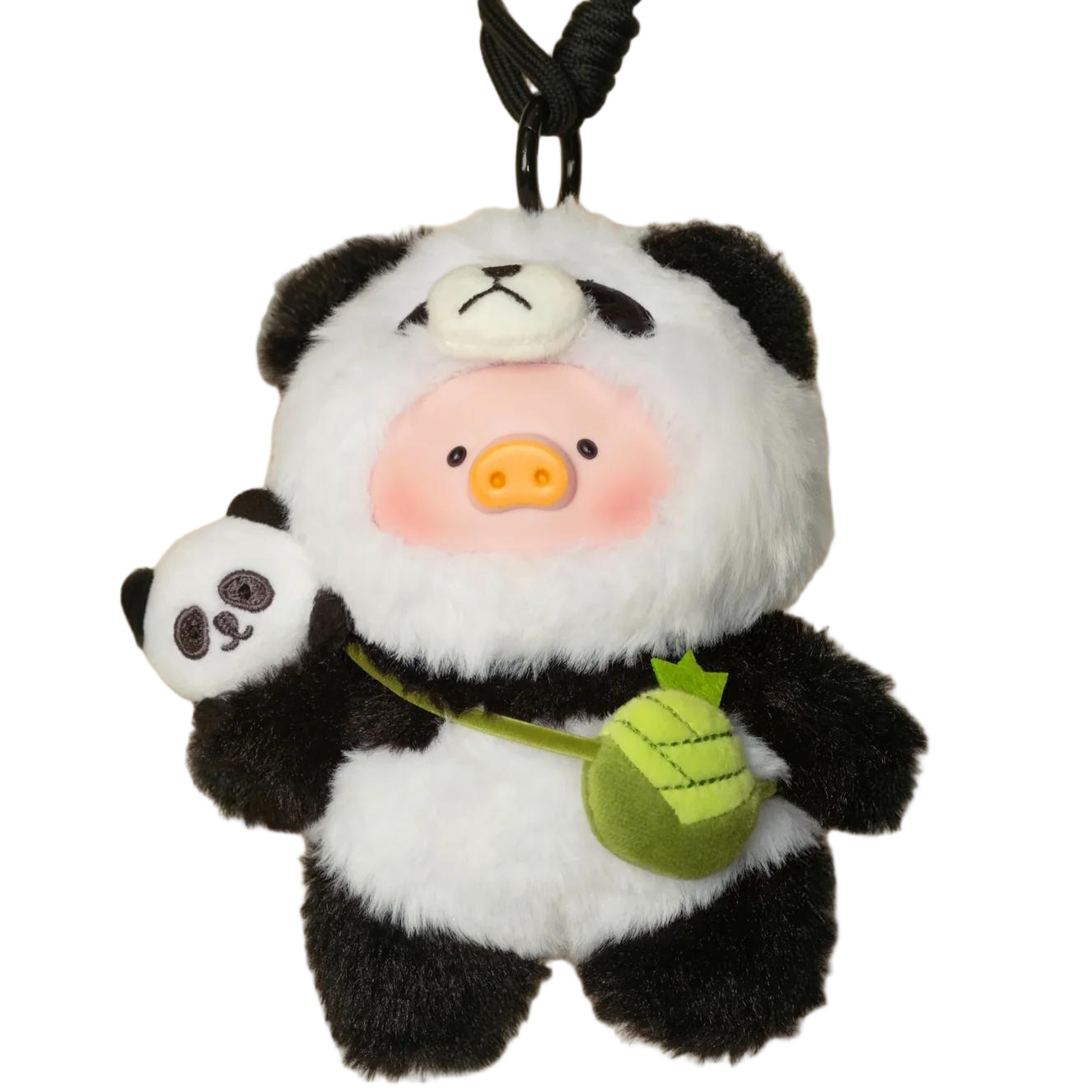 LuLu The Piggy Panda Plush Keychain