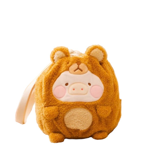 LuLu The Piggy Farmer Rope Bag