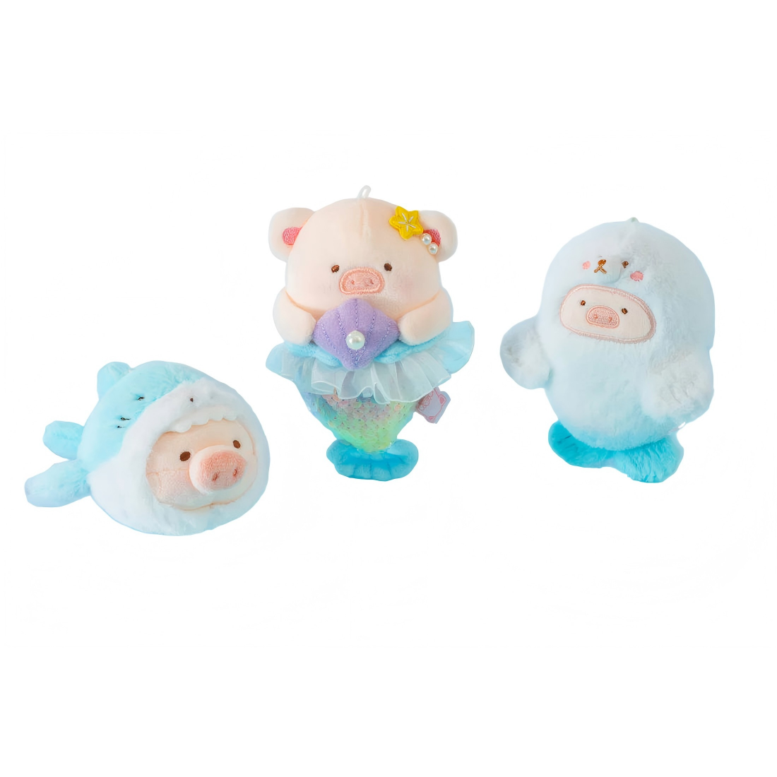 LuLu The Piggy Ocean Plush Keychain
