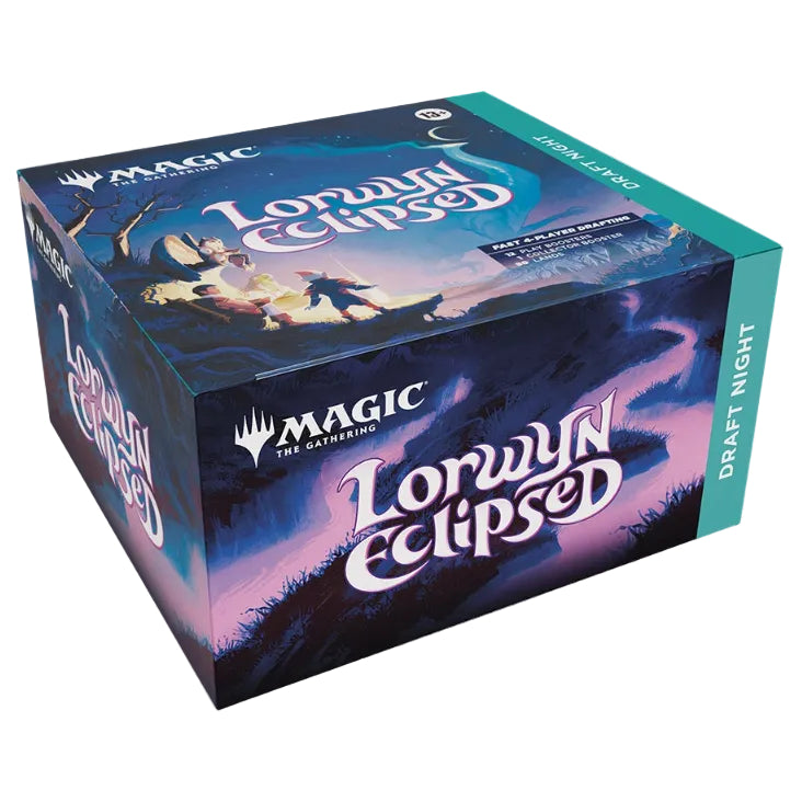 Box of 'Lorwyn Eclipsed' from 'Magic: The Gathering' on a white background
