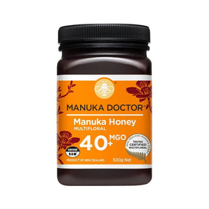 Manuka Doctor MGO40+ Multiforal Manuka Honey, Manuka Honey