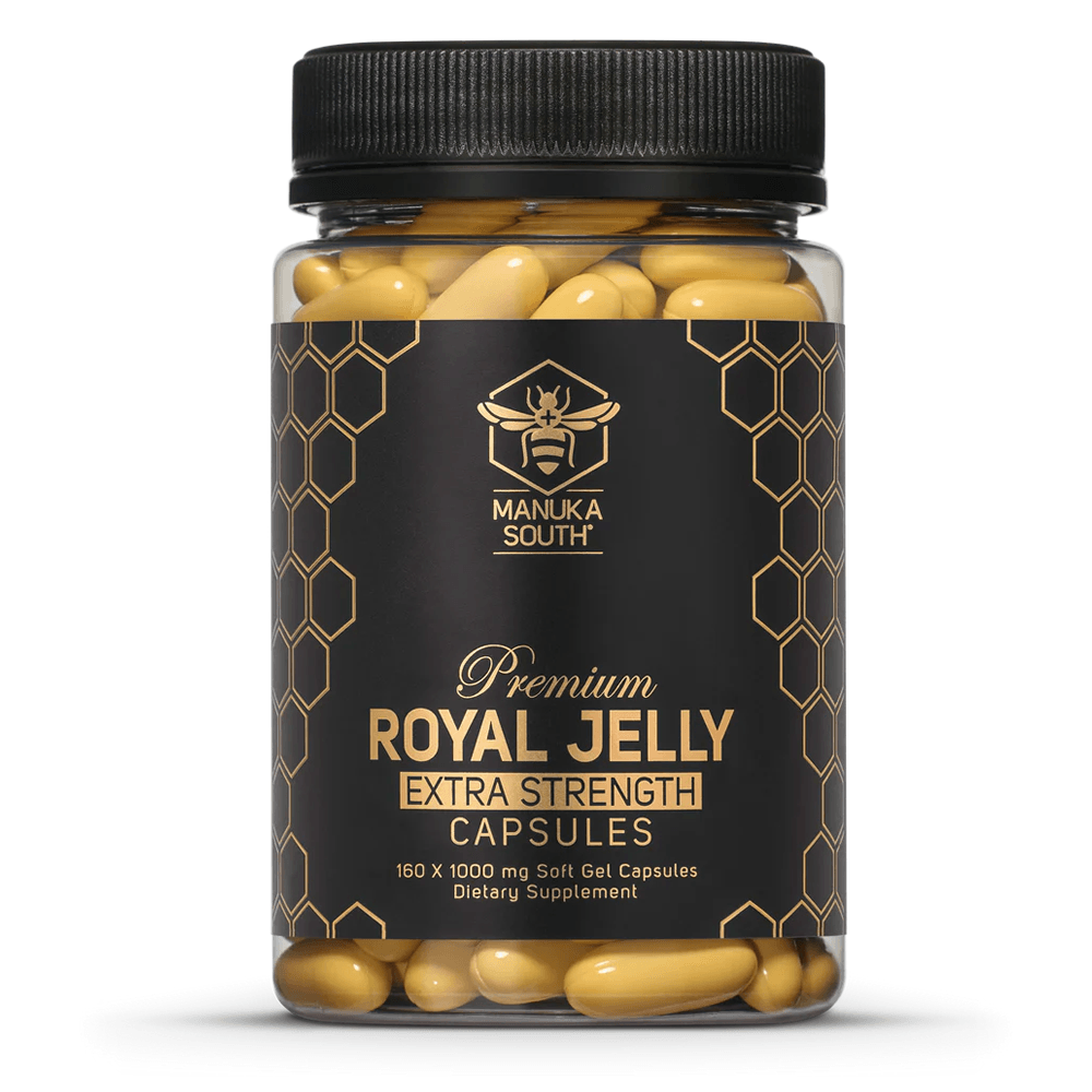 Manuka South Royal Jelly Extra Strength 1000mg (12mg 10H2DA), Royal Jelly