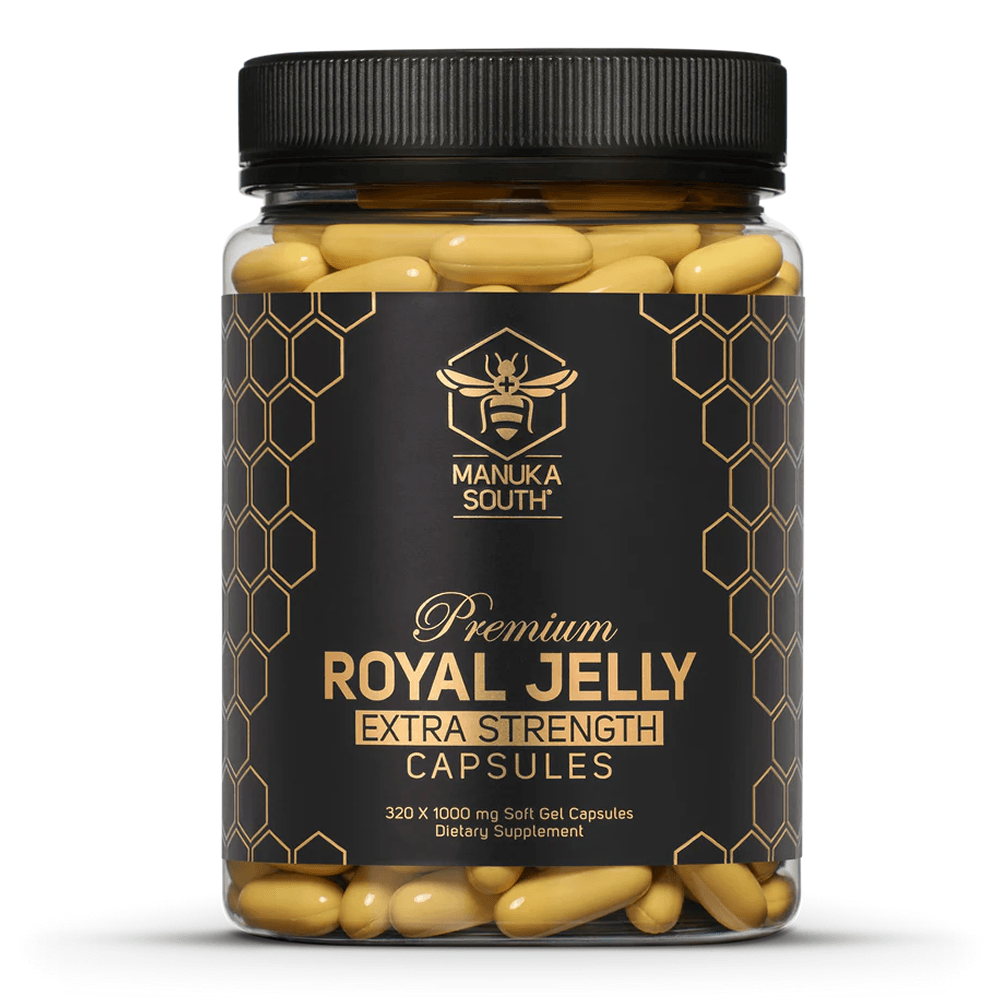 Manuka South Royal Jelly Extra Strength 1000mg (12mg 10H2DA), Royal Jelly