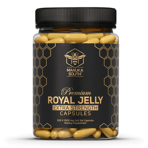 Manuka South Royal Jelly Extra Strength 1000mg (12mg 10H2DA), Royal Jelly
