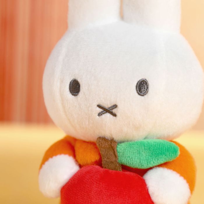 Miffy Plush Toy with Apple 20cm
