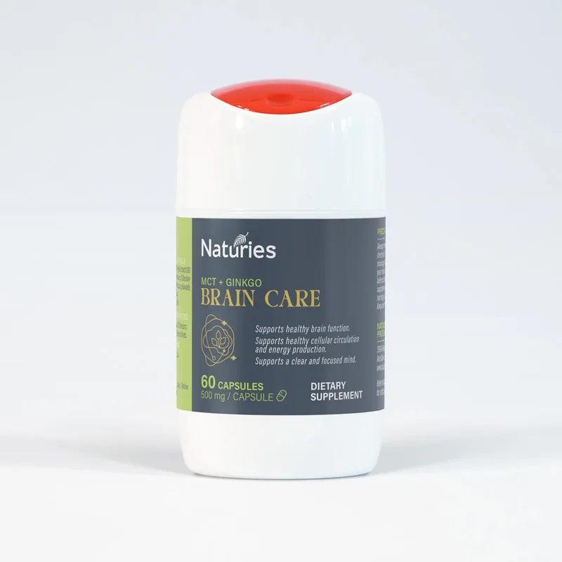 Naturies MCT+Ginko Brain Care 60 Capsules, General