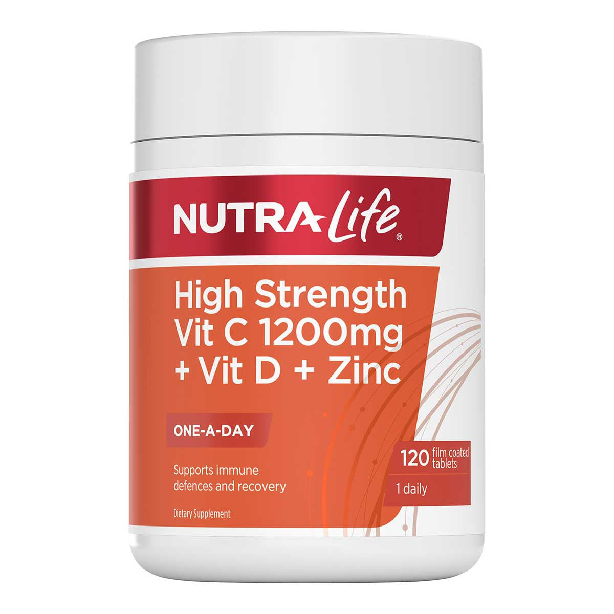 Nutra-Life Vitamin C 1,200mg 120 Chewable Tablets - Clearance - (EXP:10 May 2026)