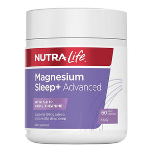 Nutra-Life Magnesium Sleep + Advanced 60 Capsules, Magnesium