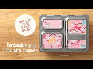 PlanetBox Launch Stainless Steel Lunch Box, Lunch Boxes & Accessories