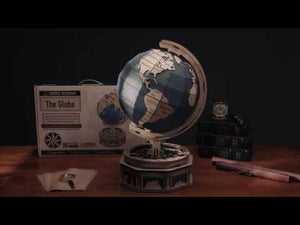 ROKR The Globe Model 3D Wooden Puzzle - ST002, Scale Model Kits