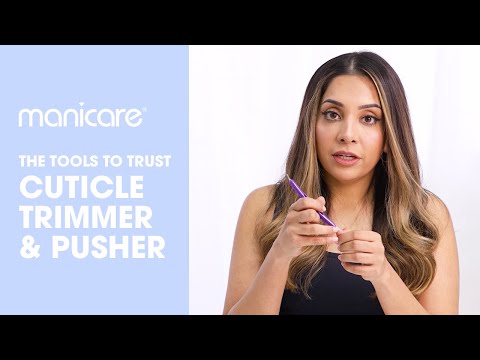 Manicare Curved Cuticle Trimmer And Pusher, General