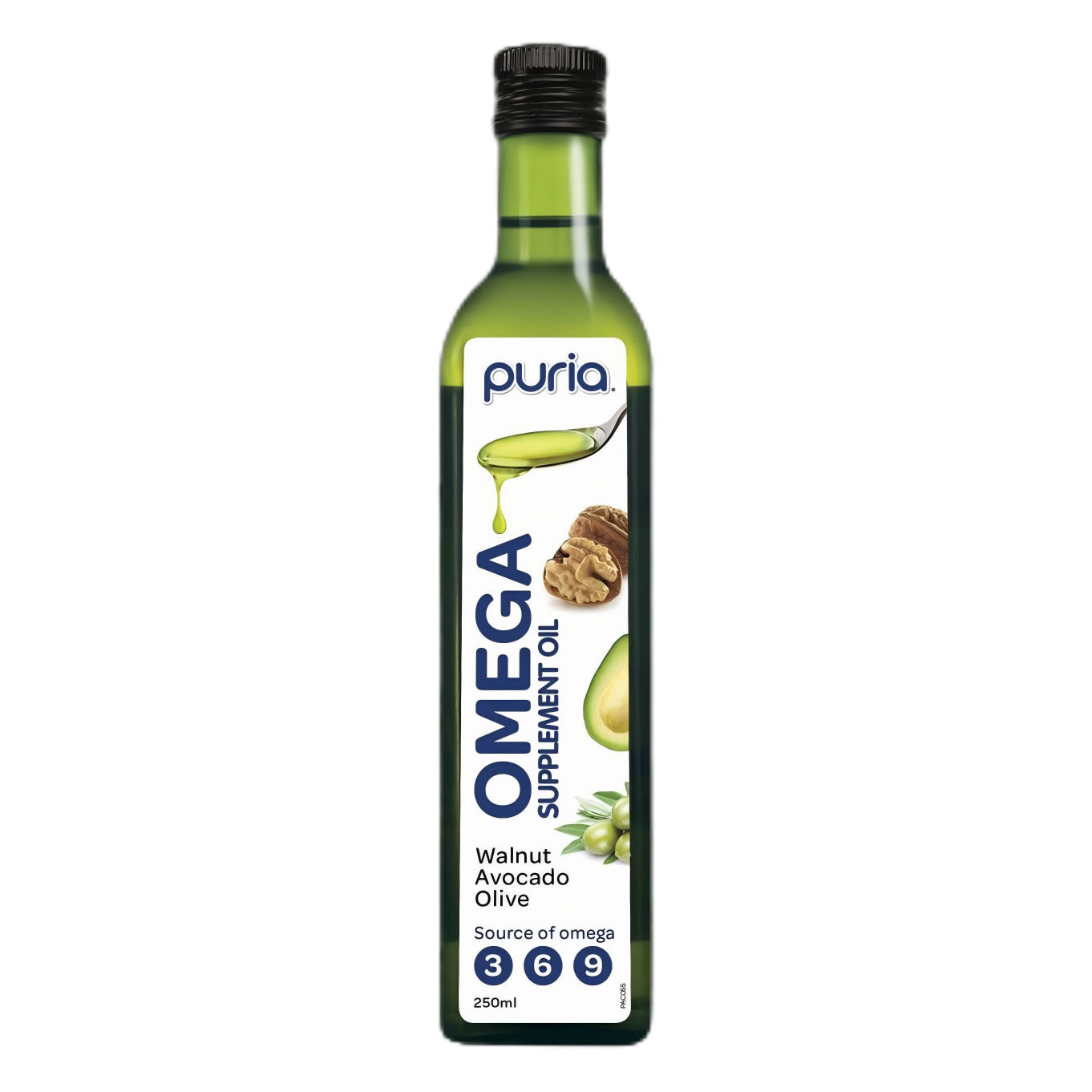 Puria Walnut Avocado Olive Supplement Oil 250ml