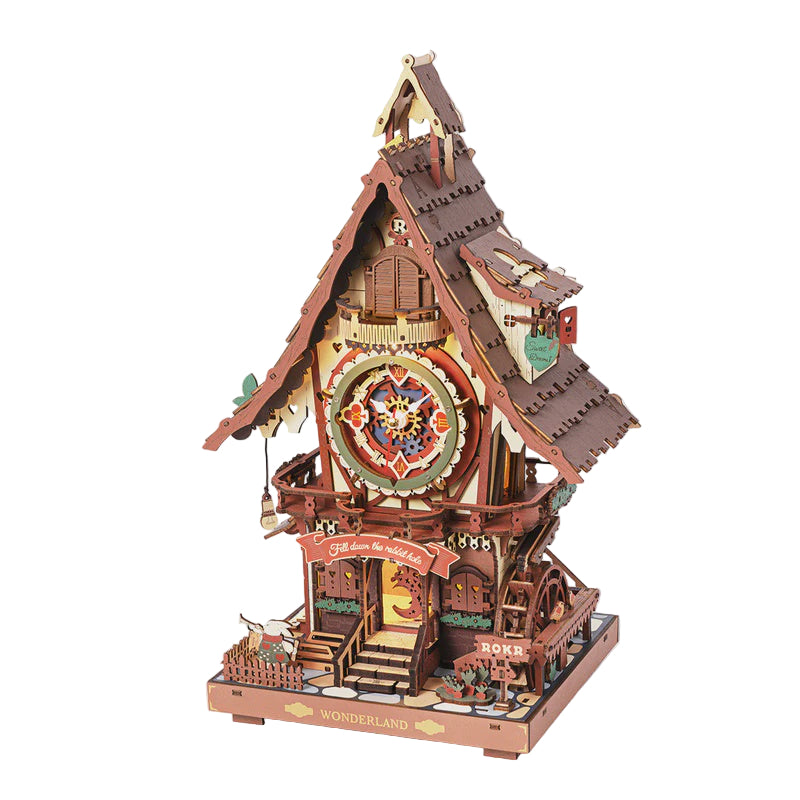 ROKR Cuckoo Clock DIY 3D Wooden Puzzles
