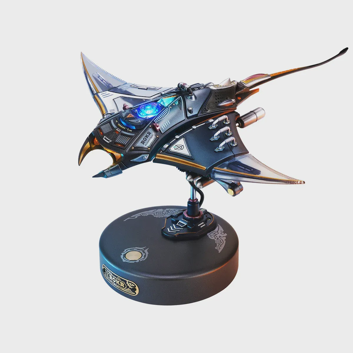ROKR Manta Ray Mechanical 3D Puzzle DIY Kit