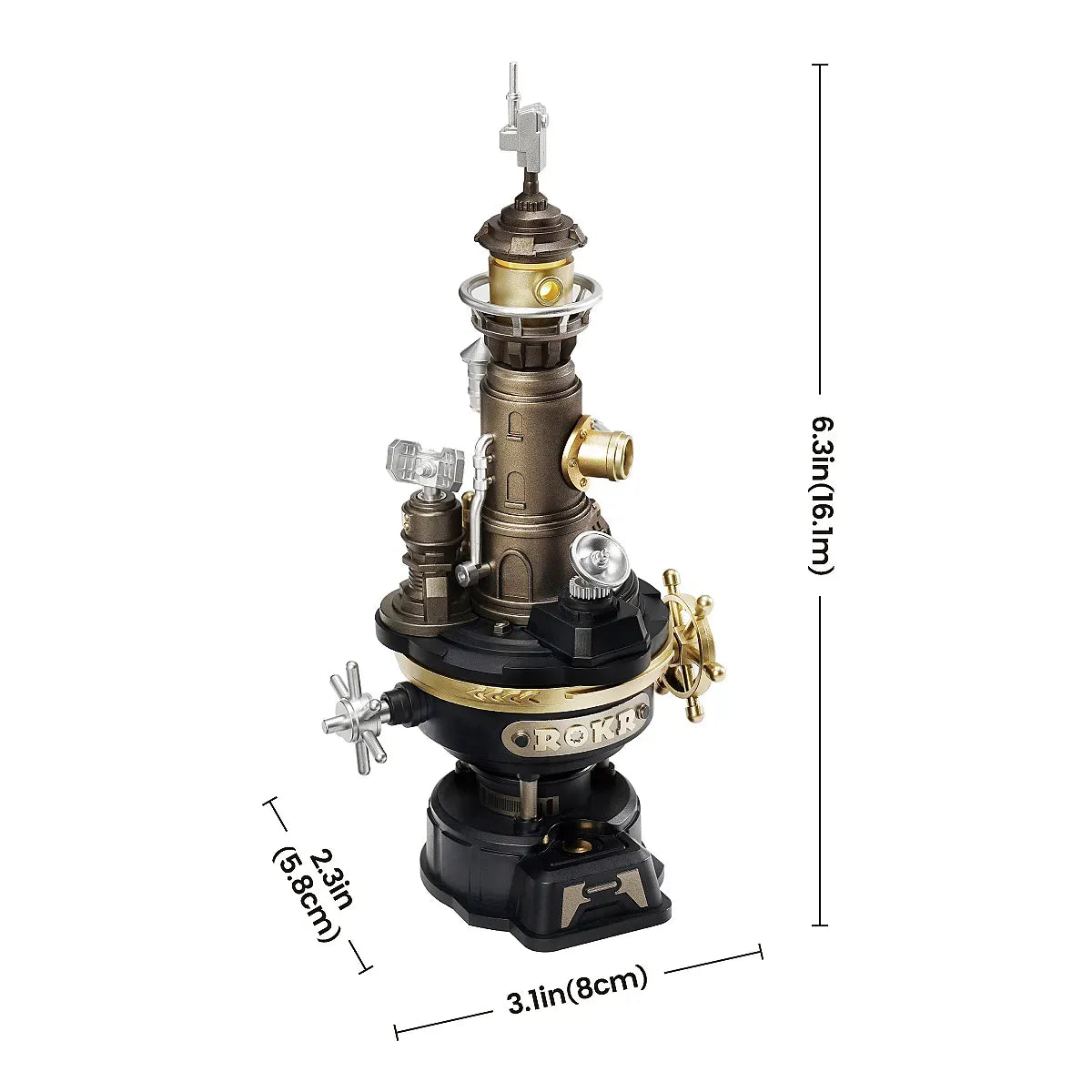 ROKR Navi Lighthouse Mechanical 3D Puzzle DIY Kit