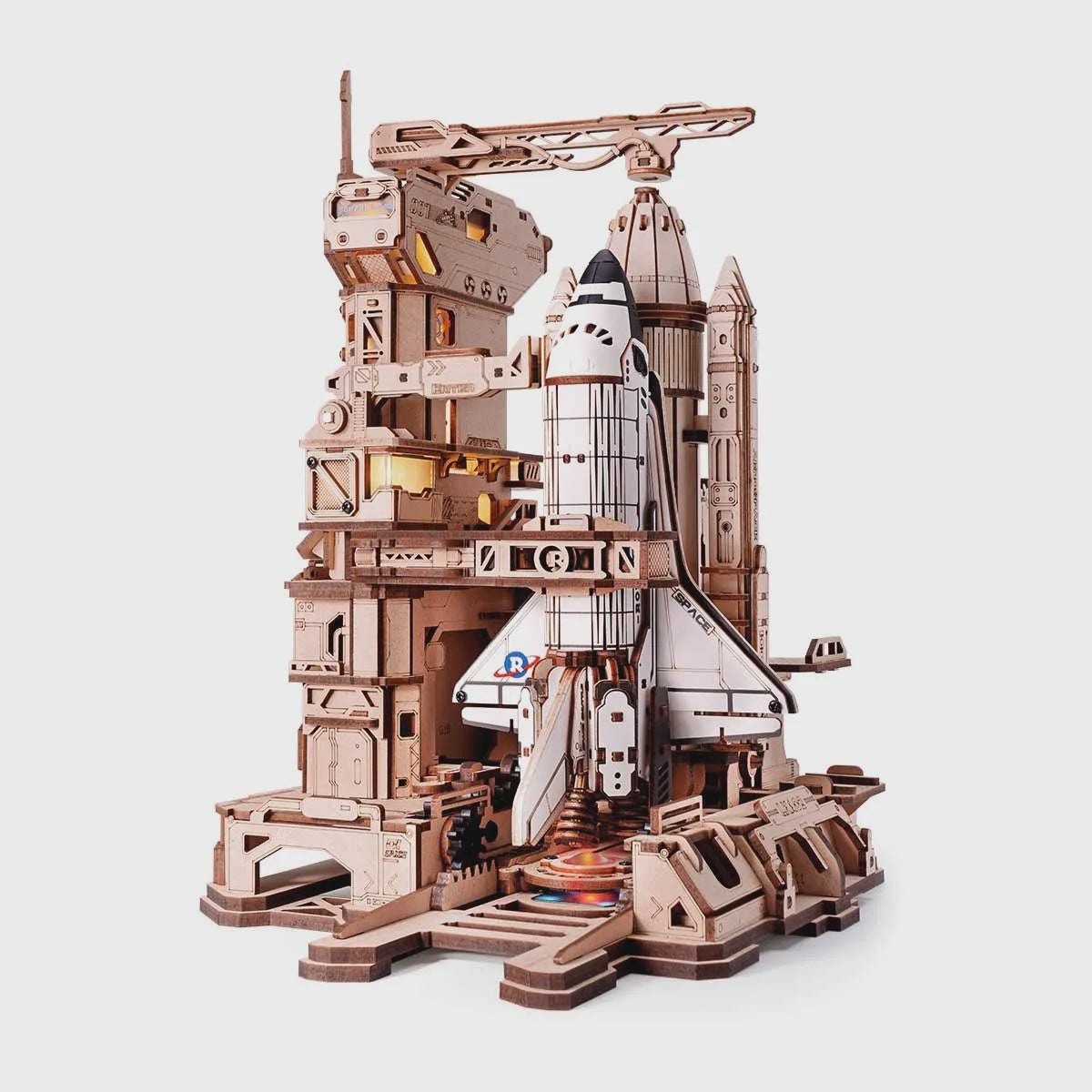 ROKR Space Shuttle Mechanical 3D Puzzle DIY Kit