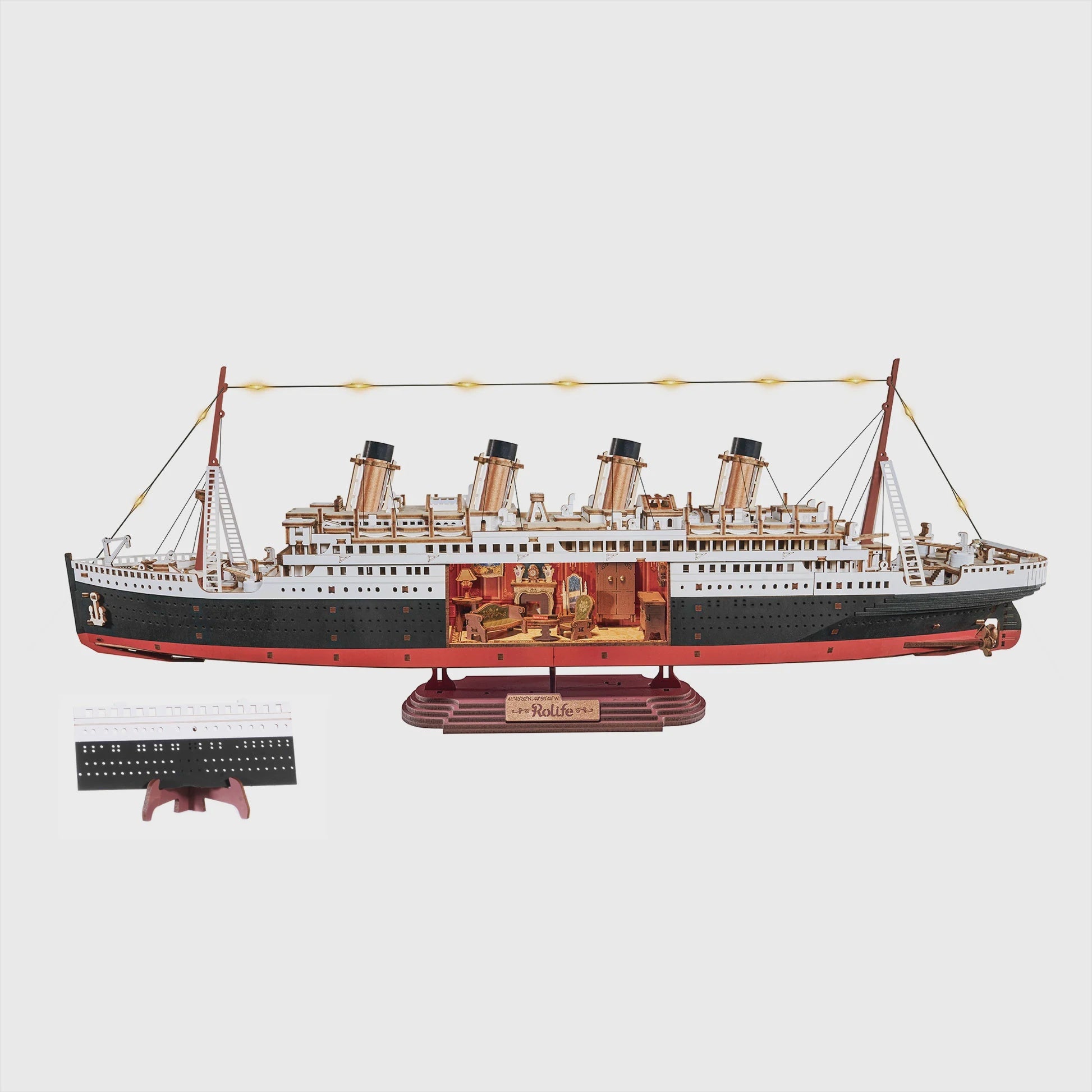 Rolife 1912 Eternal Atlantic Voyager 3D Wooden Puzzle