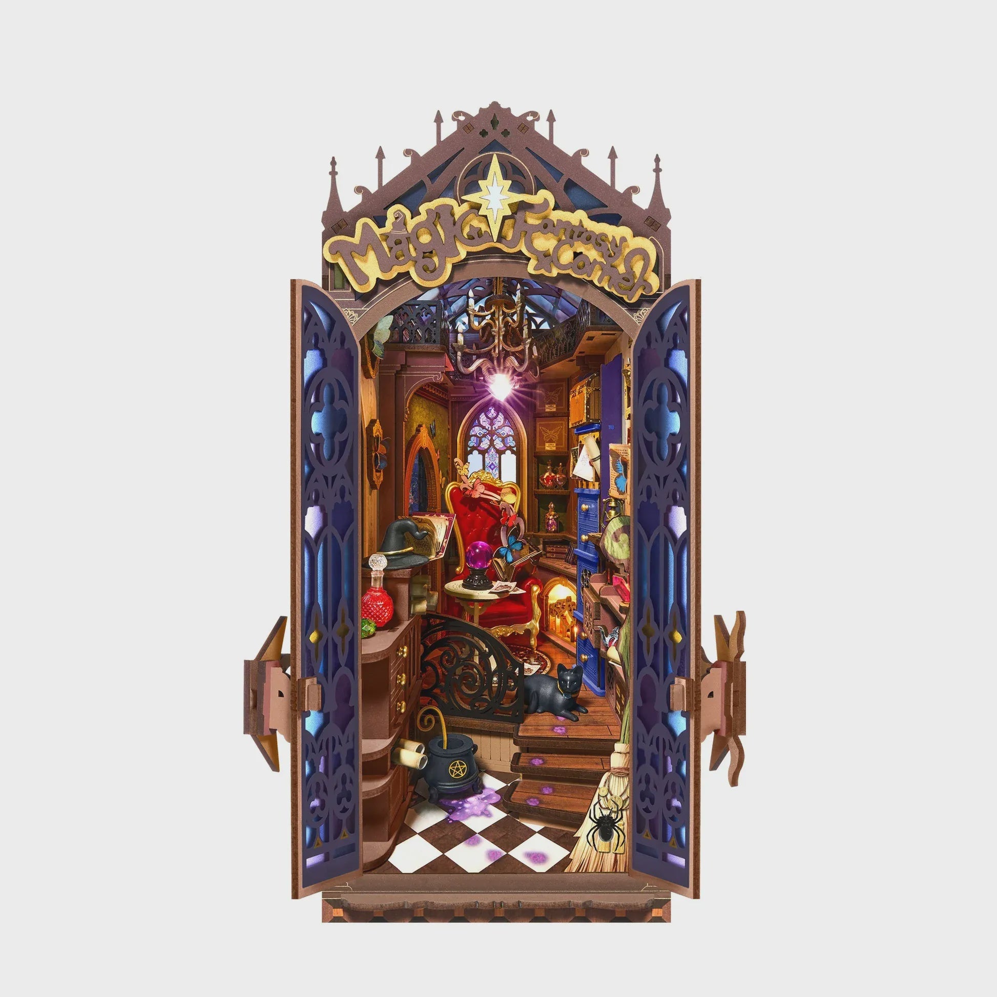 Rolife Magic Fantasy Corner DIY Book Nook Kit