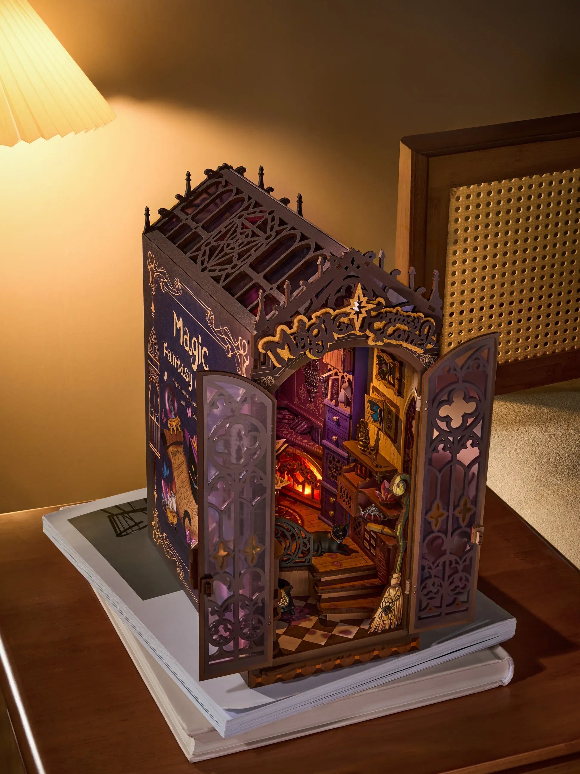 Rolife Magic Fantasy Corner DIY Book Nook Kit