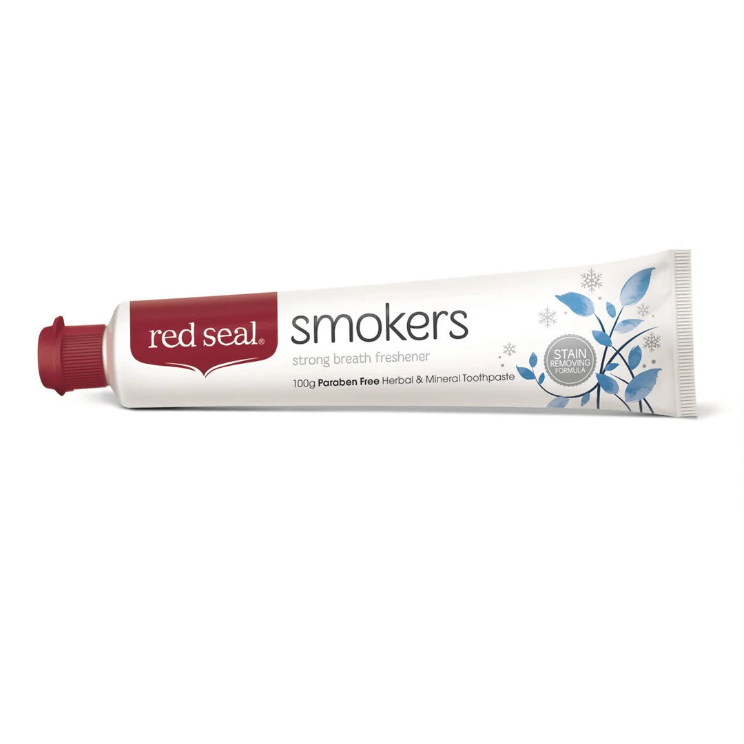 Red Seal Natural Toothpaste 100g - Strong Mint (Smokers)