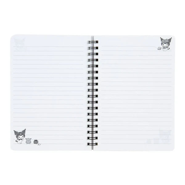 Sanrio Kuromi Elastic Closure Lined B6 Notebook