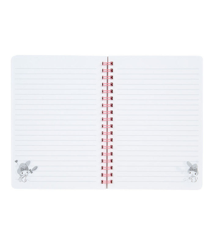 Sanrio My Melody Elastic Closure Lined B6 Notebook