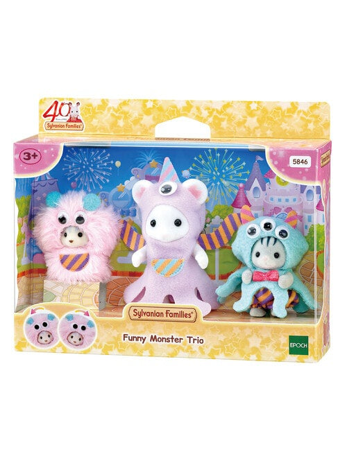 Sylvanian Families Funny Monster Trio 40th Anniversary