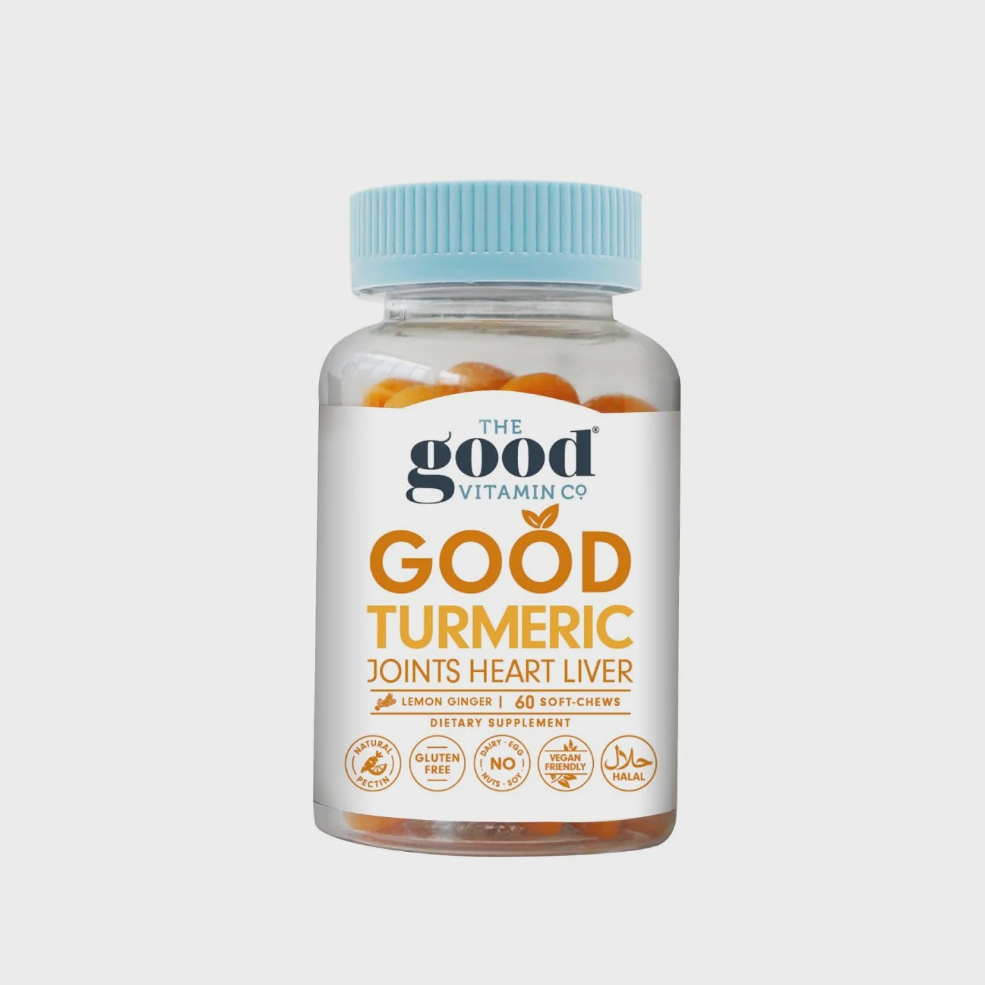 The Good Vitamin CO. Good Turmeric 60 Soft-Chews - Clearance - EXP:08/2026