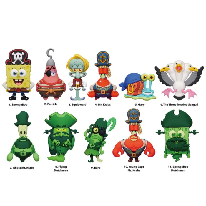 SpongeBob Movie (2025) - 3D Foam Keychains Blind Bag