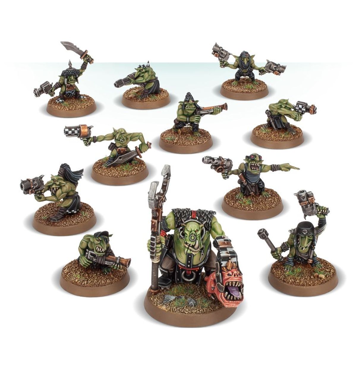 Warhammer 40K Orks Runtherd And Gretchin