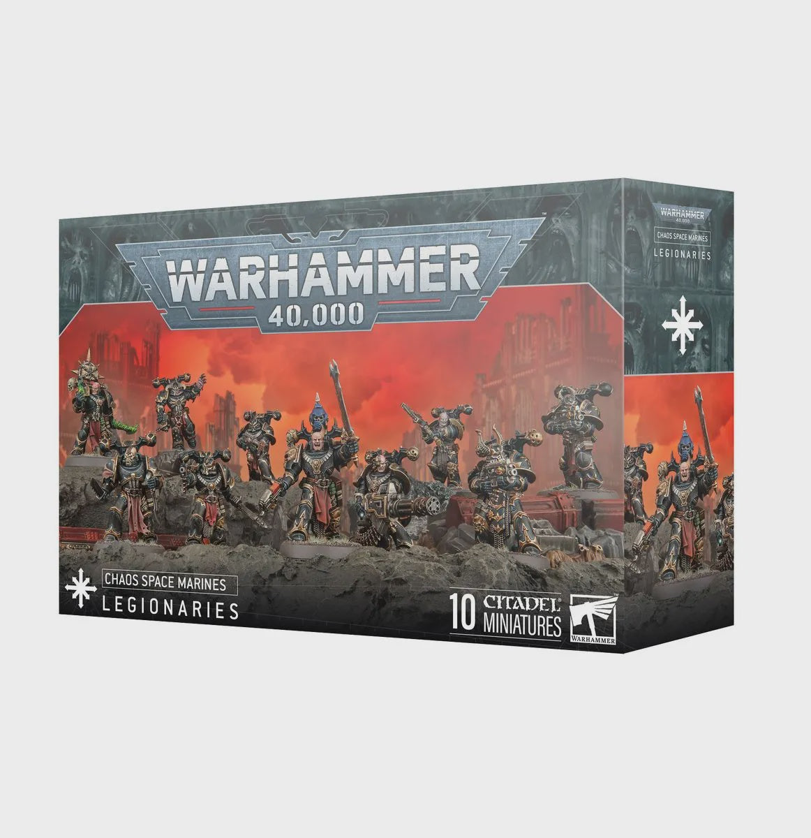 Warhammer 40K Chaos Space Marines - Legionaries - 172 Plastic Components