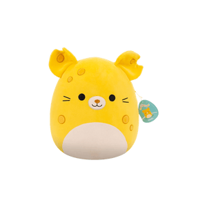 Squishmallows 12" S28 Amelia – Yellow Cheese Mouse Plush