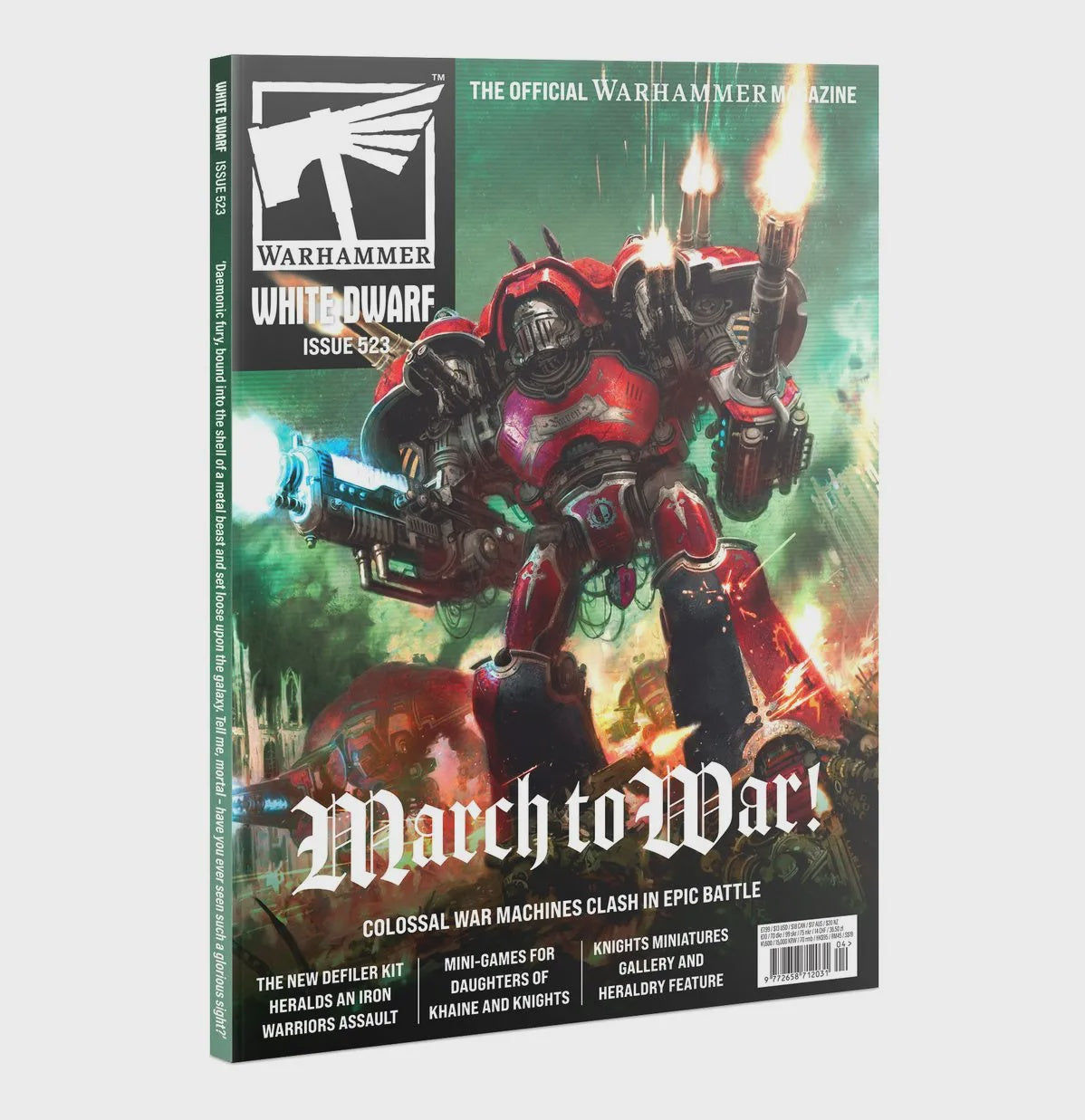 Warhammer White Dwarf Magazine - Issue 523