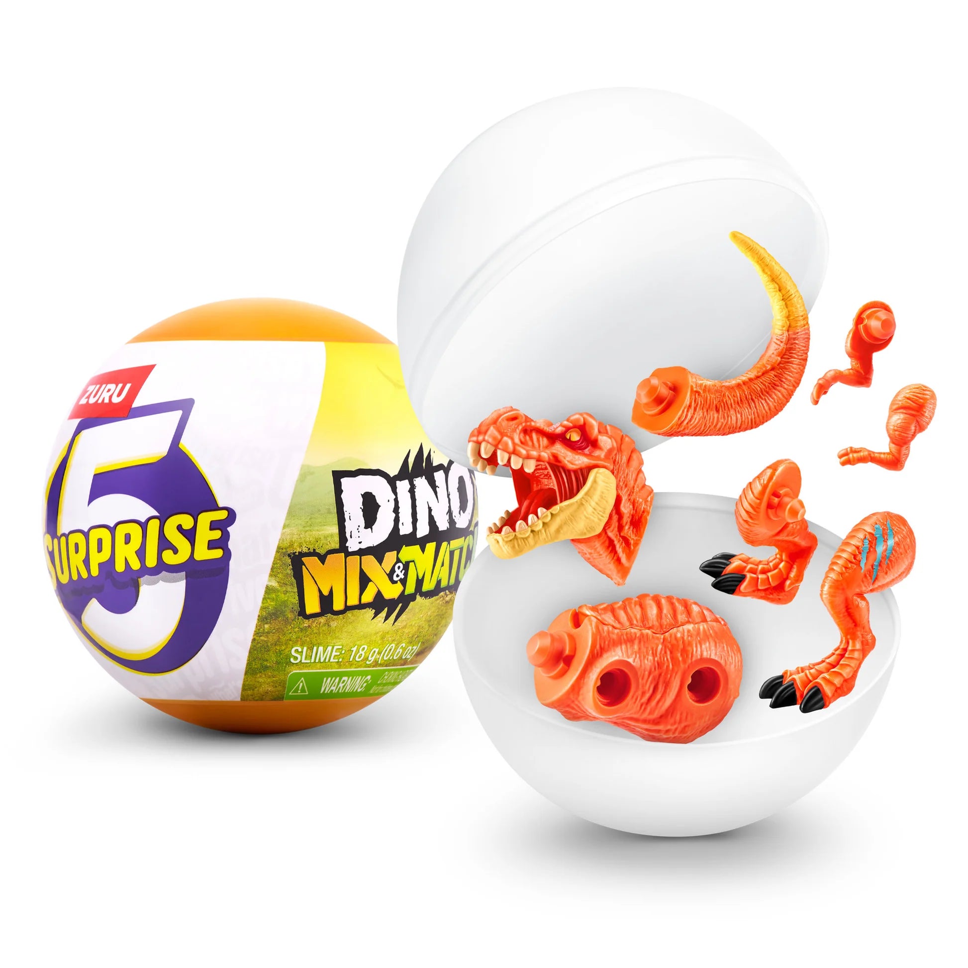ZURU 5 Surprise Blind Capsule - Dino Mix & Match - Assorted