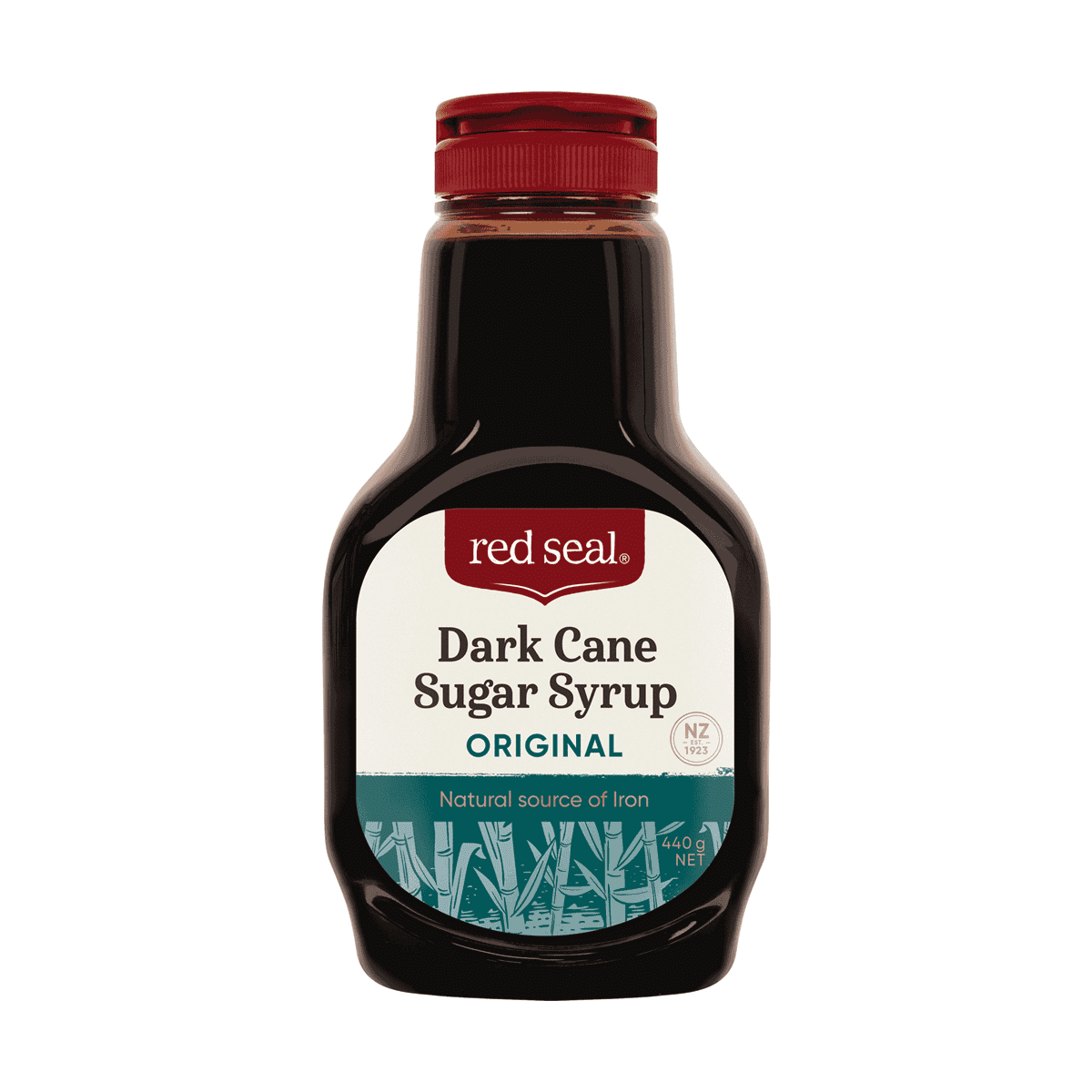 Red Seal Dark Cane Sugar Syrup (Natural Source of Iron) 440g Origina Red Seal Dark Cane Sugar Syrup (Natural Source of Iron) 440g Origina