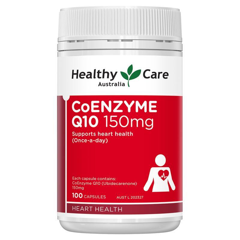 Healthy Care CoEnzyme Q10 150mg 100 Capsules, CoenzymeQ10