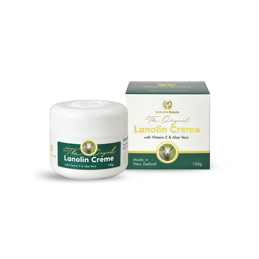 Nature's Beauty Lanolin Creme With Vitamin E & Aloe Vera 100g, Day Creams