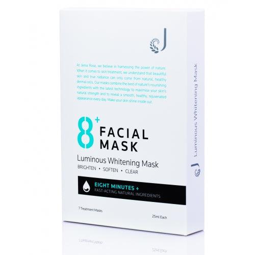 Jema Rose-8+ Minute Luminous Whitening Mask 7x25ml, Masks