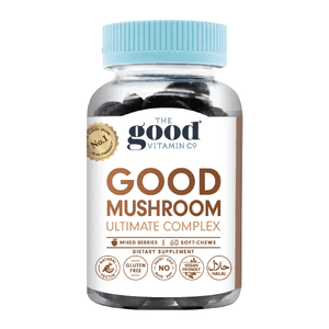 The Good Vitamin CO. Good Mushroom Ultimate Complex 60 Soft-Chews, Functional Mushrooms, OCARE NZ